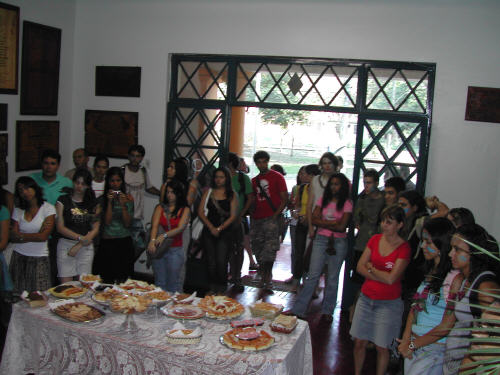 Recep&ccedil;&atilde;o dos calouro 2008-2